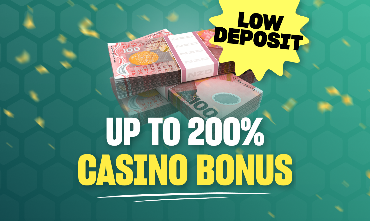 get up to $200 deposit bonus for $20